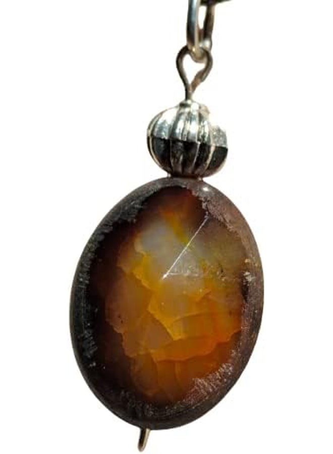 Agate DoubleFace Handmade Necklace - Image 1