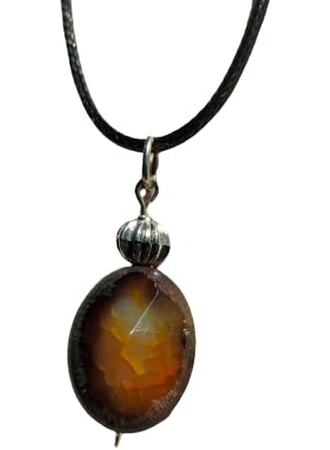 Agate DoubleFace Handmade Necklace - Image 2