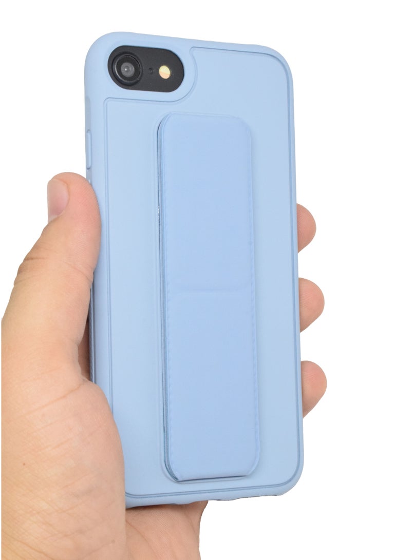 BORTONY iPhone 6 Case Silicone Camera Protected Shockproof With Finger Grip Stand Cover - Image 1