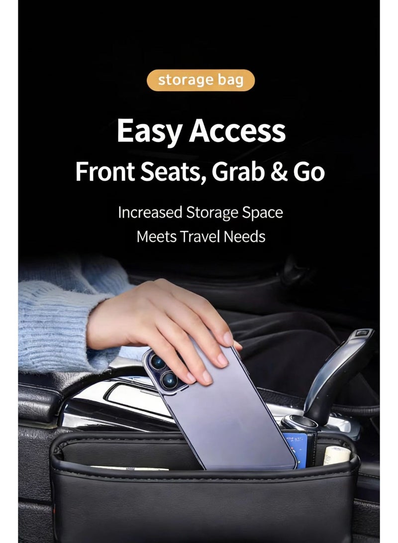 Car Seat Gap Storage Box - Multifunctional Phone & Key Organizer - Image 4
