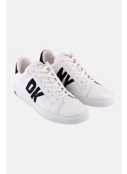 DKNY Women Medium Abeni Lace Up Casual Shoes, White  - Image 1