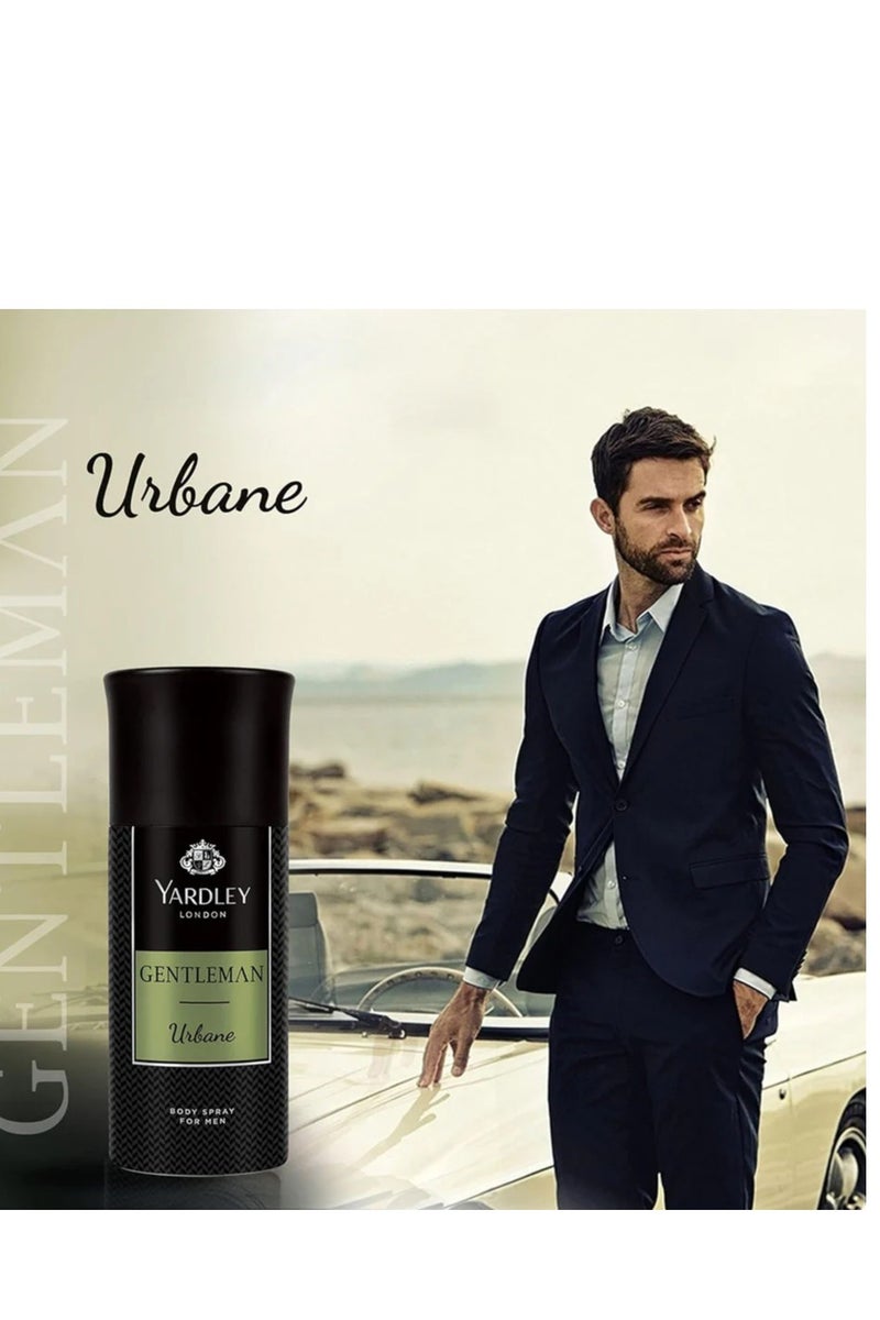 Yardley Gentleman Urban Deodorant Spray for Men 150 ml - Image 4