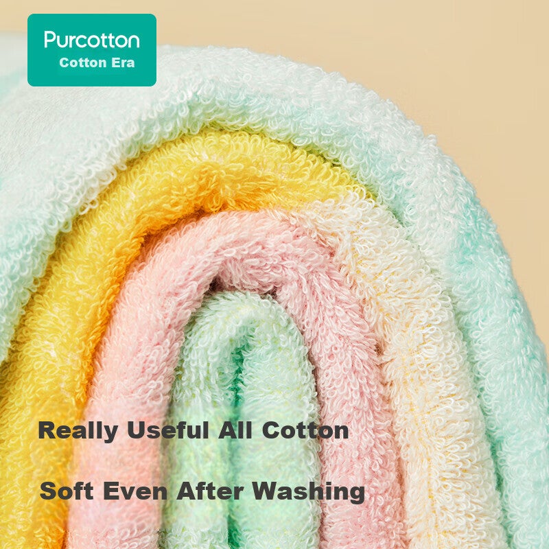 JD Jing Zao PurCotton Baby Bath Towel, Autumn And Winter Thickened Absorbent Terry Cloth, Newborn Infant Bath Towel, 70×140cm, Little Squirrel Desig - Image 2