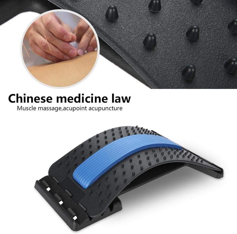 جهاز تدليك أسفل الظهر، جهاز تمديد أسفل الظهر، دعامة تقويمية للظهر، جهاز تمديد وشد واسترخاء، يساعد على تحسين وضعية الجسم