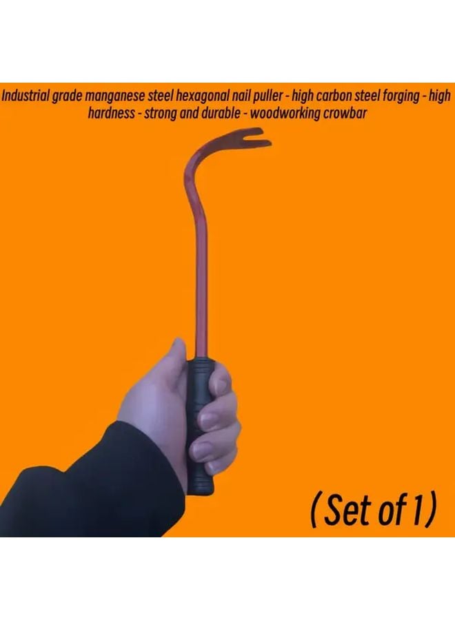 High Hardness Six Sided Nail Starter Super Labor Saving Cat Claw Type Pry Bar - Image 1