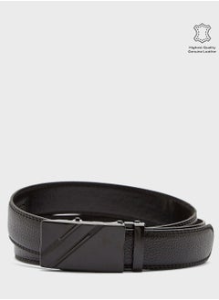 Self Adjusted Non Allocated Hole Formal Belt