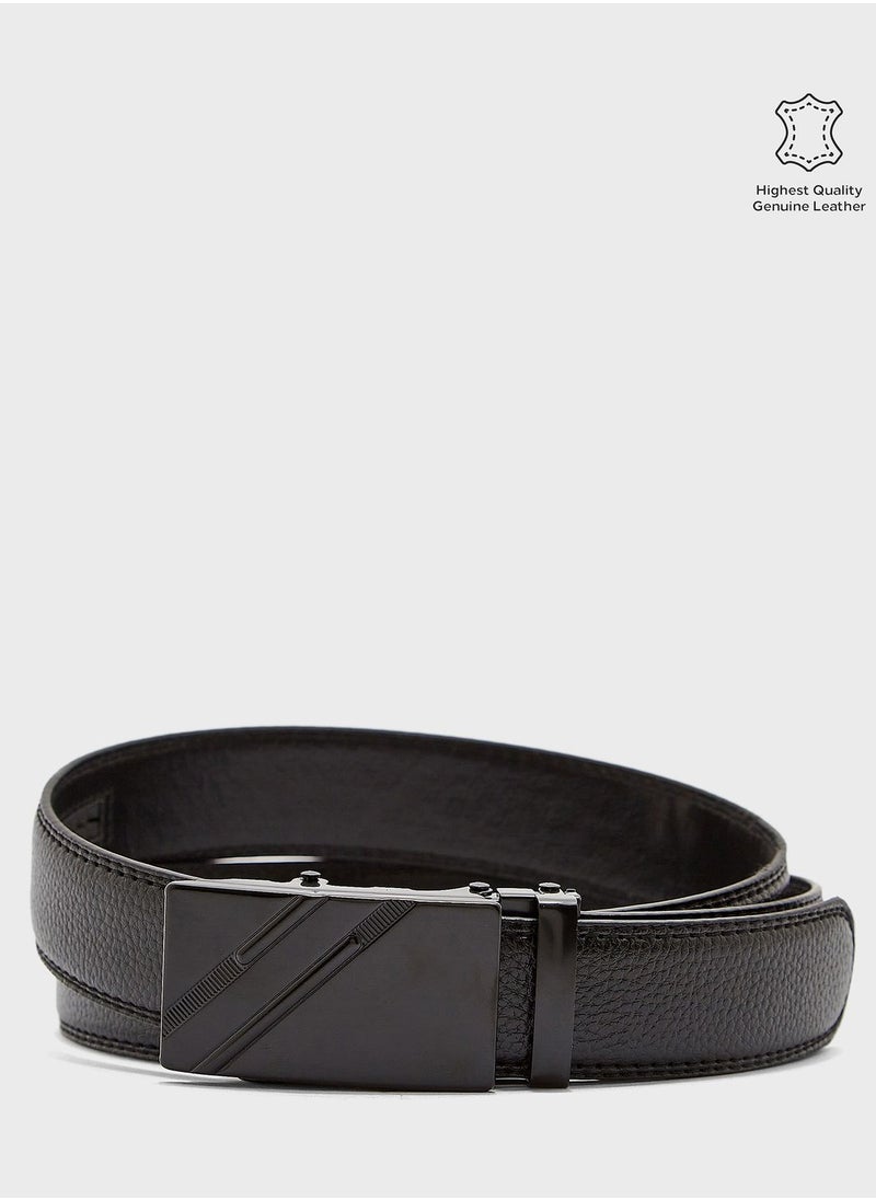 Robert Wood - Self Adjusted Non Allocated Hole Formal Belt - Image 1