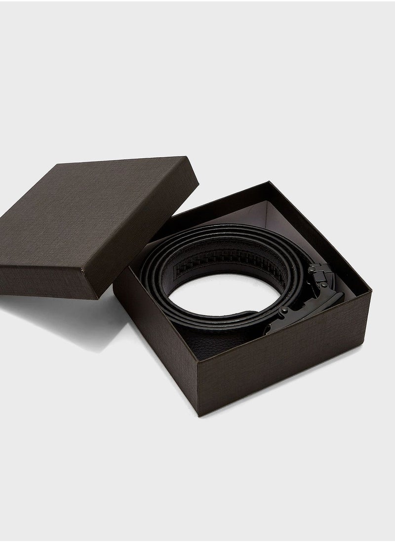 Robert Wood - Self Adjusted Non Allocated Hole Formal Belt - Image 1