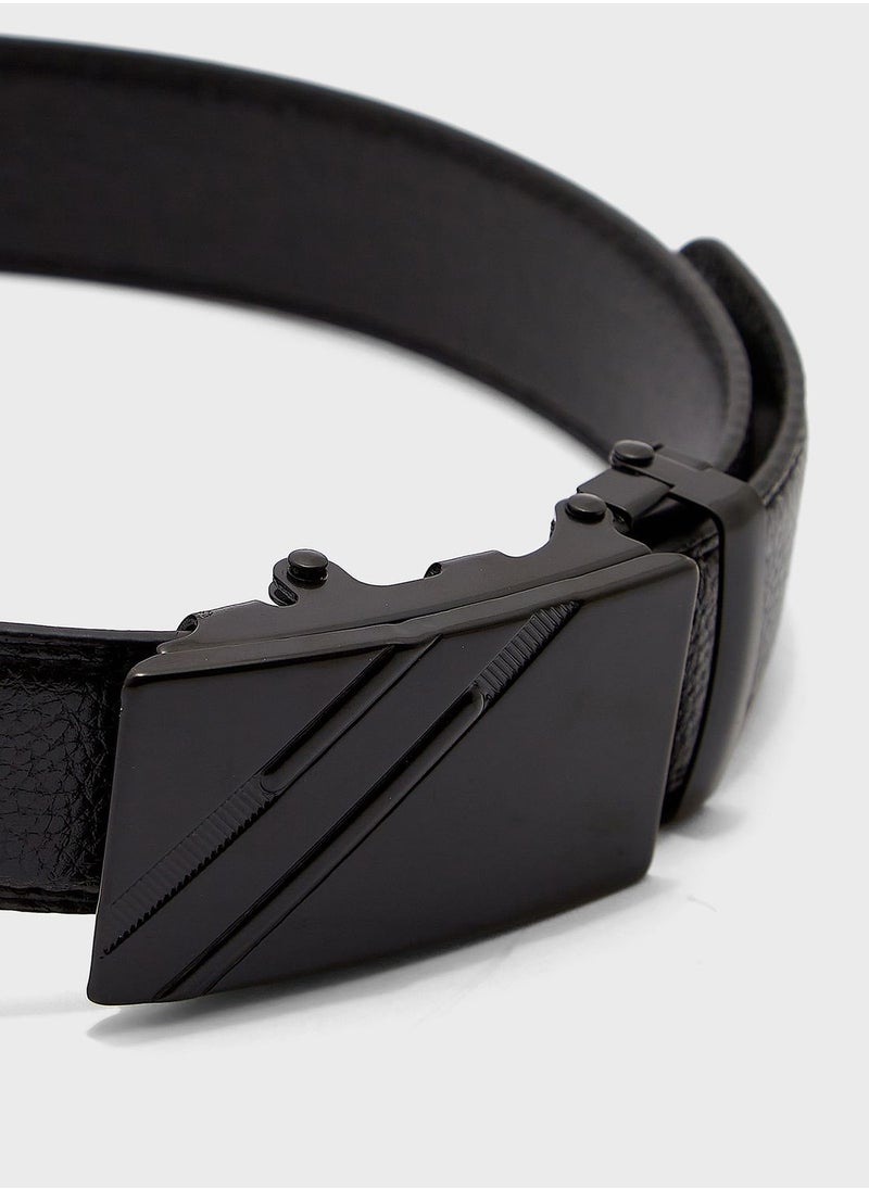 Robert Wood - Self Adjusted Non Allocated Hole Formal Belt - Image 1