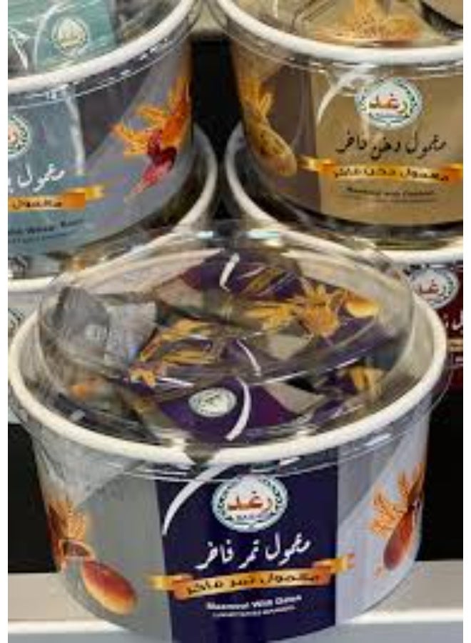 معمول رغد تمر فاخر – مخبوزات شرقية هشة بحشوة التمر الطبيعي – جودة بريميوم – عبوة توفير 400 جرام (~14.1 أونصة) - Image 3