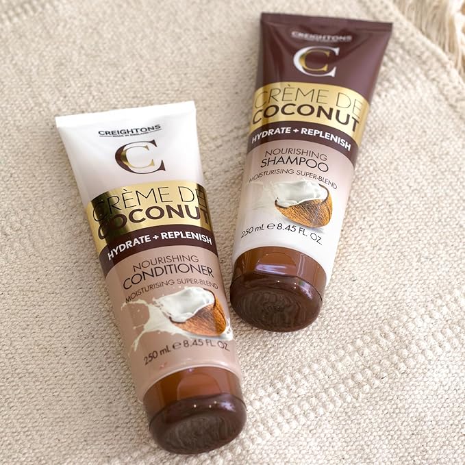 Creightons Crme de Coconut Keratin Moisturising Shampoo 250ml beautifully blended with Coconut Milk Keratin Hydrate nourish indulge Pack of 2 - Image 3