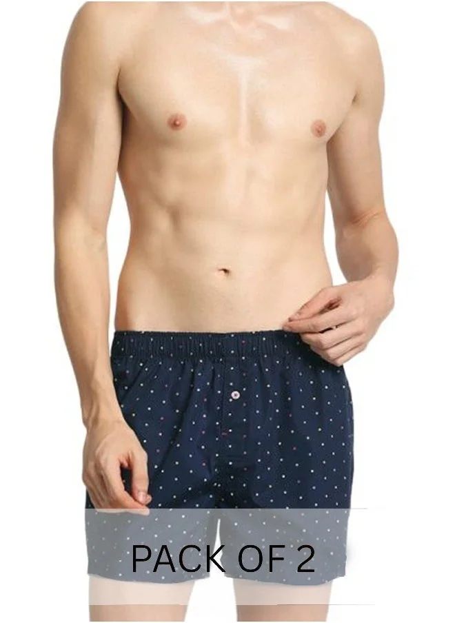 THE BEAR HOUSE Mens Cotton Boxers Multipack Soft Breathable Underwear for Men Loose Fit Comfortable Boxer Shorts for Daily Wear