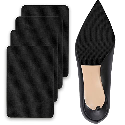 Ashoesert Sole Protector for High Heels Shoes Grips on Bottom of ShoesShoe Bottom Protectors Anti Slip Grips Self Adhesive Silicone Non Slip Shoe Pads6040Black - Image 2