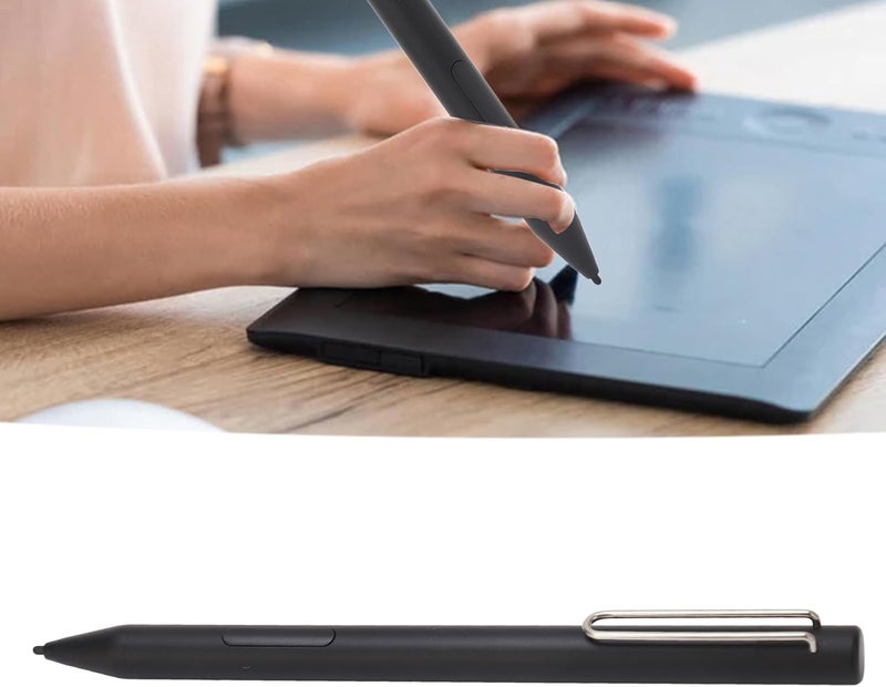 Stylus Pen for 4096 Pressure Levels Aluminum Alloy Active Pen with 2 Custom Buttons Compatible with Envy X360 Pavilion X360 ME-MPP303 - Image 4