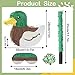 Timisea Duck Pinata SetCute Duck with Piata Stick Blindfold Gender Reveal Confetti Party Decorations Animal Piata for Holiday Celebration Valentines 14 11 inch - Image 4