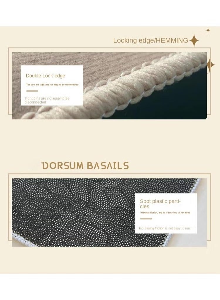 Anna Durable Non-Slip Velvet Crystal Carpet for Home - Image 2