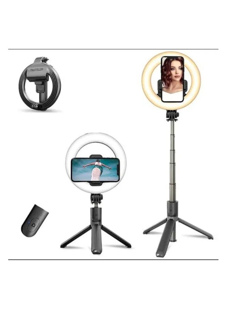 Wireless Bluetooth Selfie Stick With Remote Control Perfect For Live Streaming Vlogging And Hands Free Photos - Image 3