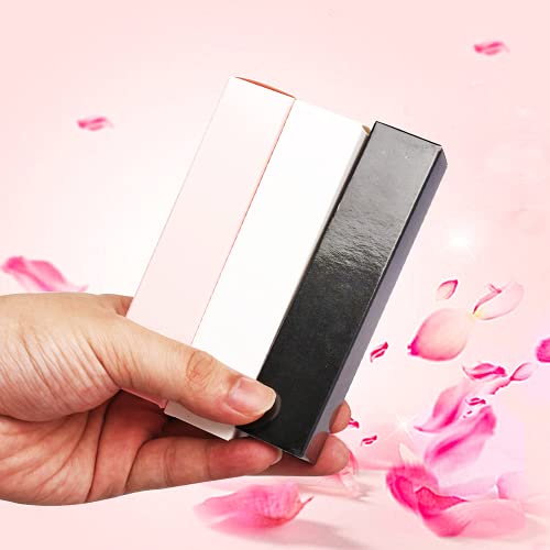 COSIDEA 50 PCS Empty Pink Lip Gloss Boxes W25 xW25 xH117mm / W0.98xW0.98xH4.6 inch, Cosmetic Perfume/Mascara Box Packaging for Small Business Wholesale, small Kraft Paper Box Luxury Holder Wrapping - Image 3