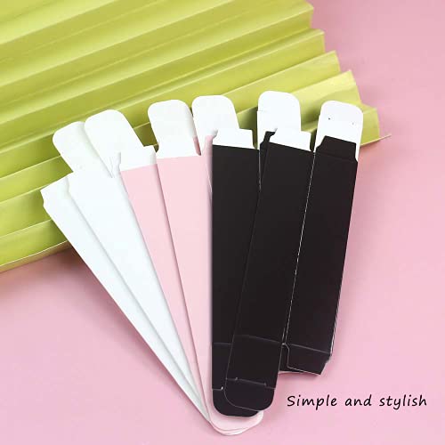COSIDEA 50 PCS Empty Pink Lip Gloss Boxes W25 xW25 xH117mm / W0.98xW0.98xH4.6 inch, Cosmetic Perfume/Mascara Box Packaging for Small Business Wholesale, small Kraft Paper Box Luxury Holder Wrapping - Image 4
