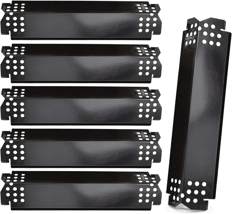 Criditpid Grill Replacement Parts for Nexgrill 6 Burner 720-0896B 720-0898 720-0896 720-0830H 720-0888 720-0888N 720-0822A, Heat Plate Burner Cover Flame Tamer Parts for Nexgrill 720-0896B Grill - Image 1