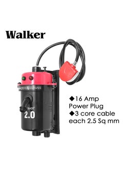 Mr.SHOT MrSHOT 20 WALKER Indias first Dual Thermostat Moulded Outlet Pipe Threaded Inlet and Outlet Service Friendly Dual Color and Fitted with ISI Heating Element and Compact Stand DARK PINK  - Image 5
