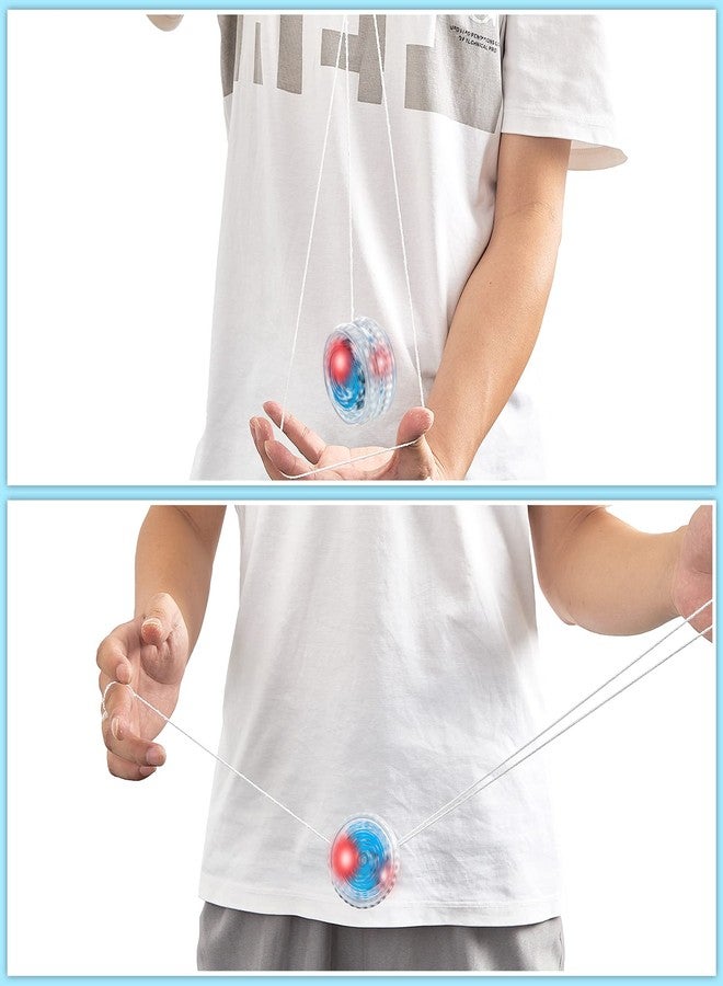 Gejoy 2 Pieces LED Light Up Beginner Toys Responsive Ball Bearing Toys for Birthday Christmas Party Goodie Bag Fillers Classroom Prizes (Tornado Style) - Image 4