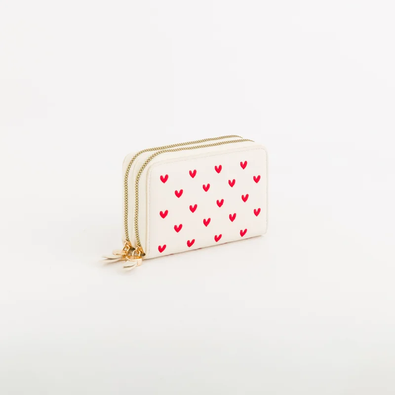 CARPISA Women's Wallet Lilia Wallet V2 Butter/Lipstick Red