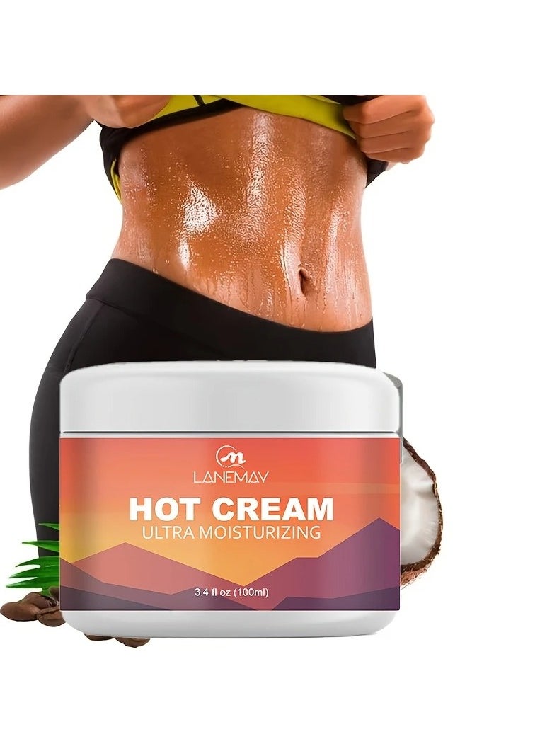 LANEMAY LANEMAY Hot Gel for Soothing Massage and Enhanced Sweating - Moisturizing Body Formula Suitable for All Skin Types  - Image 1