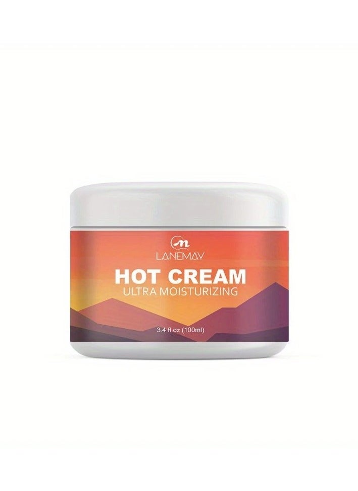 LANEMAY LANEMAY Hot Gel for Soothing Massage and Enhanced Sweating - Moisturizing Body Formula Suitable for All Skin Types  - Image 4