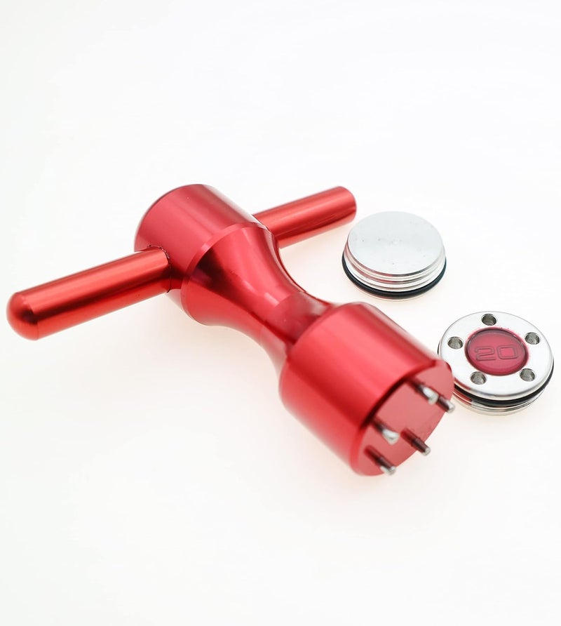 Ronsit 2 x 20g Custom Weights + Wrench for Titleist Scotty Cameron California Newport Putters Red - Image 4