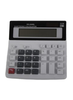Thoraya 12 Digit Calculator Small Size Portable Safe Quick Response Desktop Digital Calculator for Office Study DS 200ML  - Image 1