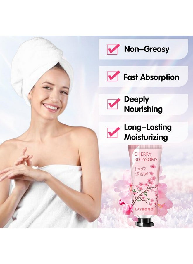 DBEAUTYM 10 Pack Hand Cream Skincare Gift Set, Womens Gifts for Christmas, Teen Stocking Stuffers Girls,Christmas Gifts,Natural Plant Fragrance Hand Lotion for Dry Cracked Hands With Vitamin E,Mini Lotion Bulk  - Image 5