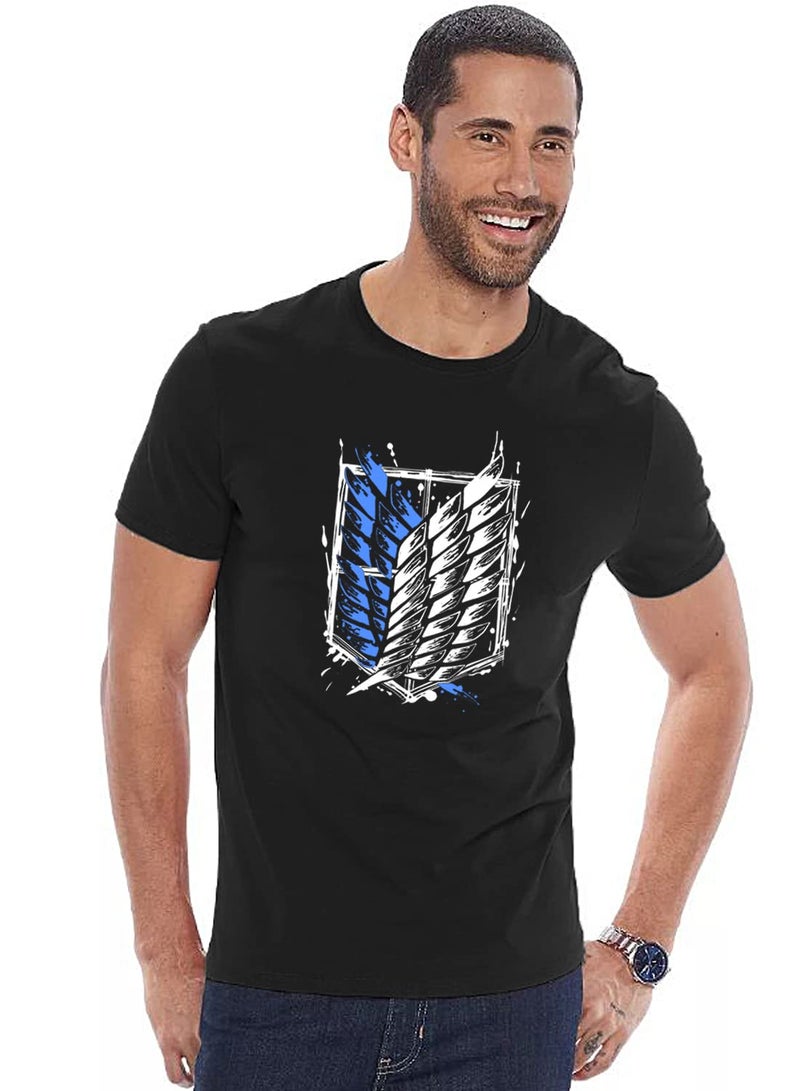 ADRO 100% Cotton Lycra Tshirts for Men Combo Pack of 3 | Regular Fit | Printed T Shirt | Round Neck Half Sleeve| Mens Tshirts|RCM3_Winn-BL_BCL-MR_RAC-GR_M - Image 2