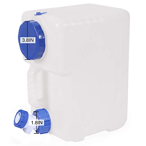 CAMPMAX 4 Gallon/15L Water Container with Spigot, Portable BPA Free Water Jug, Multifunction Water Tank for Camping Outdoor Hiking Picnic Supplies, Emergency Stroage - Image 3