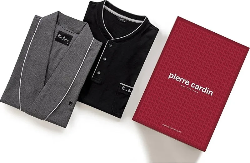 pierre cardin Men's 3 Piece Short Dressing Set