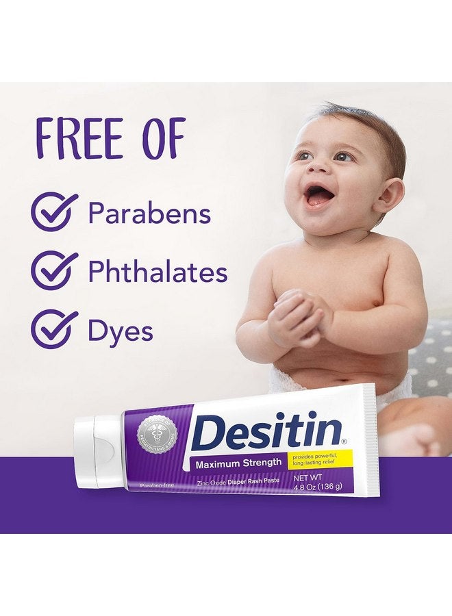 Desitin Diaper Rash Original Ointment 2 oz (4 Pack) - Image 3