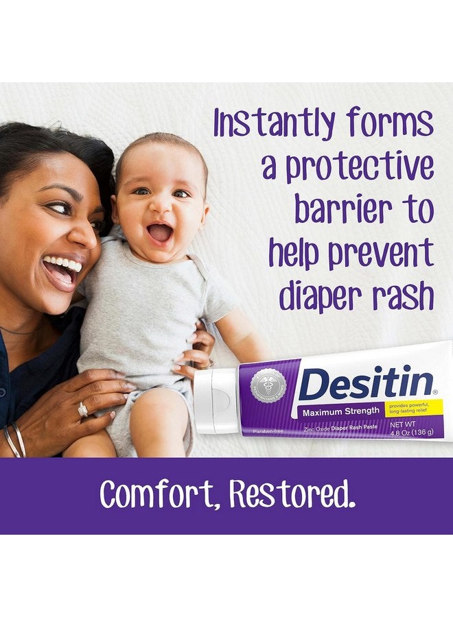 Desitin Diaper Rash Original Ointment 2 oz (4 Pack) - Image 2
