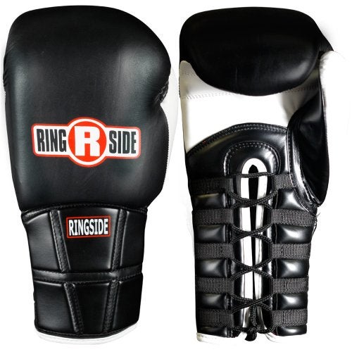 Ringside IMF Pro Fight Gloves, Black, 8-Ounce - Image 2