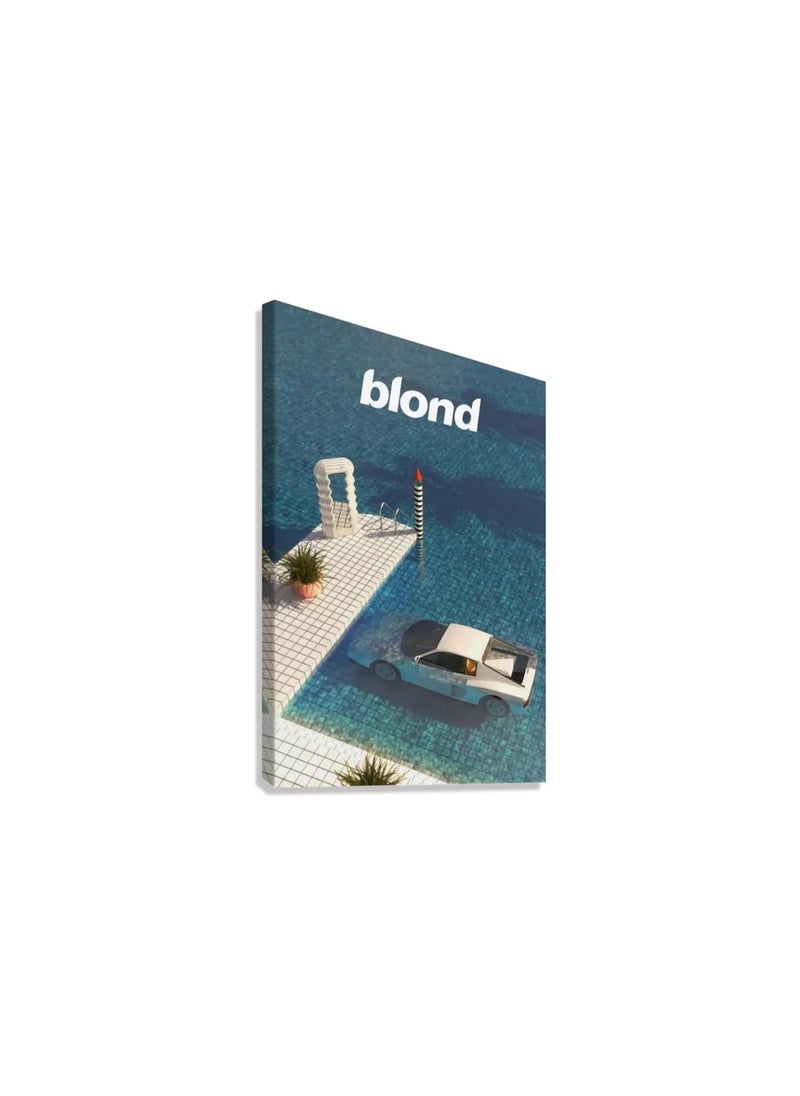 TNESSENTIAL FRANK OCEAN  BLOND  CANVAS POSTER