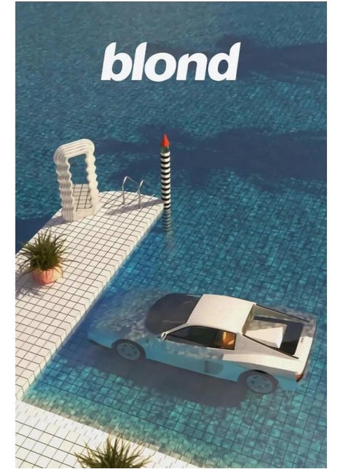 TNESSENTIAL FRANK OCEAN  BLOND  CANVAS POSTER