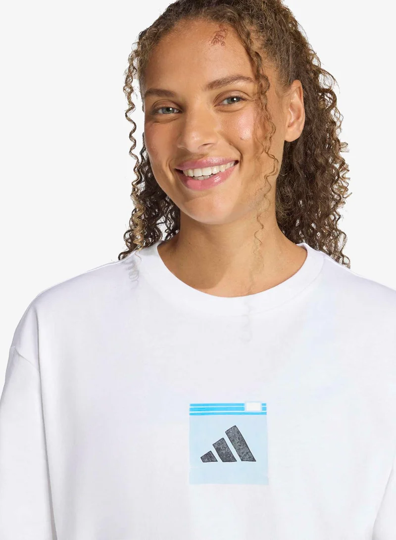 Adidas  Terrex Trail Mix Graphic T-Shirt for Women | Best Price UAE