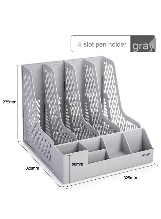 ديلي حامل ملفات بلاستيكي سميك - أداة تخزين قائمة ممتازة