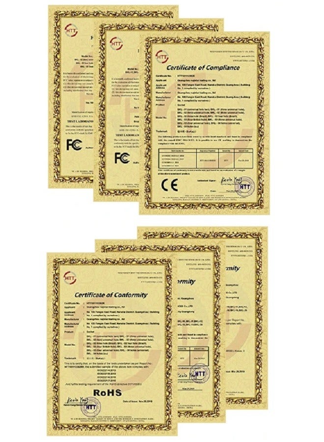 ديجيتبلس وصيلة كهربائية 3500 واط ديجت بلس 3 متر بمؤقت ذاتي 6 مداخل كهرباء 5 منافذ USB ومنفذ PD تايب سي لون أسود - Image 3