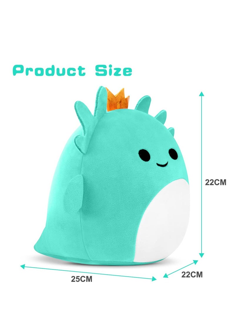 Adorable Blue Axolotl Plush Doll, 20CM Soft Collectible Pillow for Kids' Birthdays & Gifts, Adorable Plush Toy