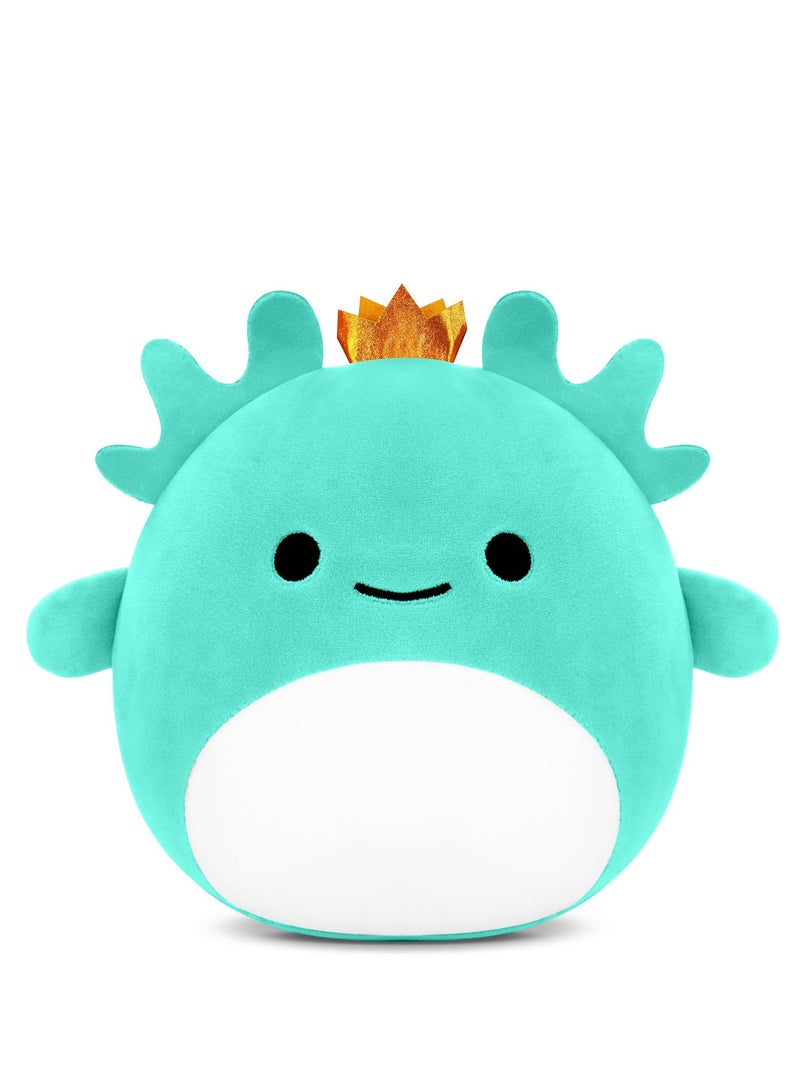 Adorable Blue Axolotl Plush Doll, 20CM Soft Collectible Pillow for Kids' Birthdays & Gifts, Adorable Plush Toy