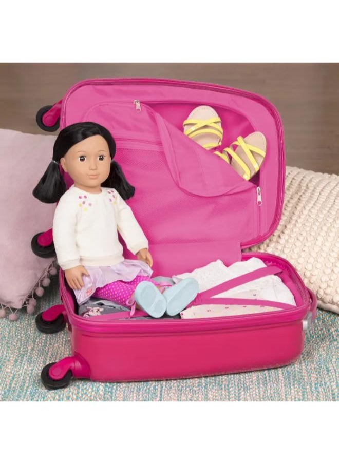 Our Generation Carry-On Dreaming Rolling Luggage for Kids  - Image 2
