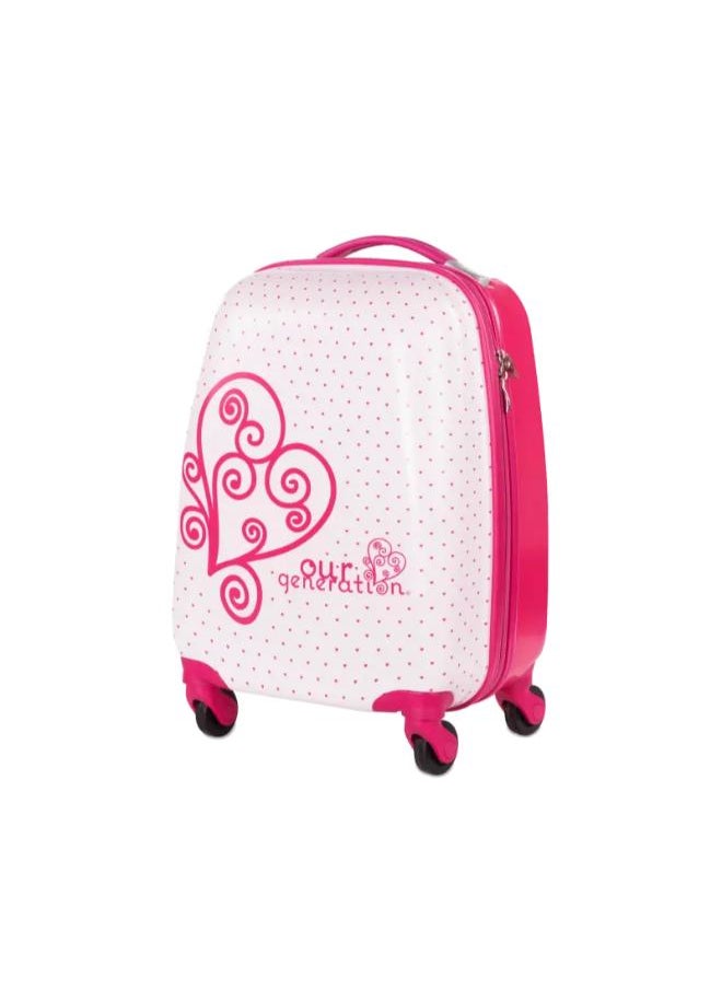 Our Generation Carry-On Dreaming Rolling Luggage for Kids  - Image 1