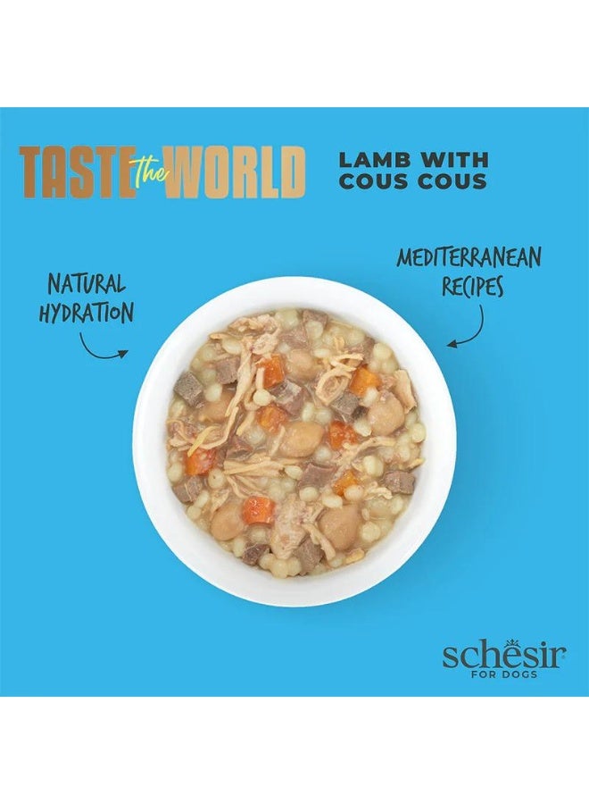 Schesir Taste The World Dog Wholefood - Lamb With Cous Cous 8x150g ( 8 Cans) - Image 5