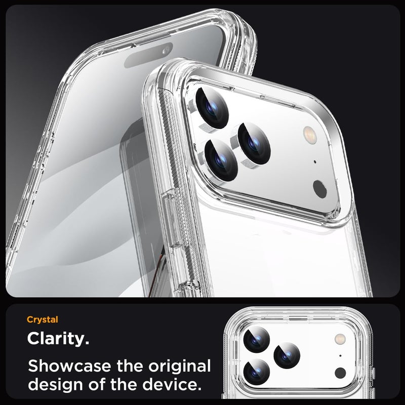 AICase for iPhone 17 Pro Max Case Clear 3 in 1 Heavy Duty Drop Protection Full Body Rugged Shockproof/Dust Proof 3-Layer Military Protective Tough Durable Cover for iPhone 17 Pro Max 6.3"_910 - Image 3