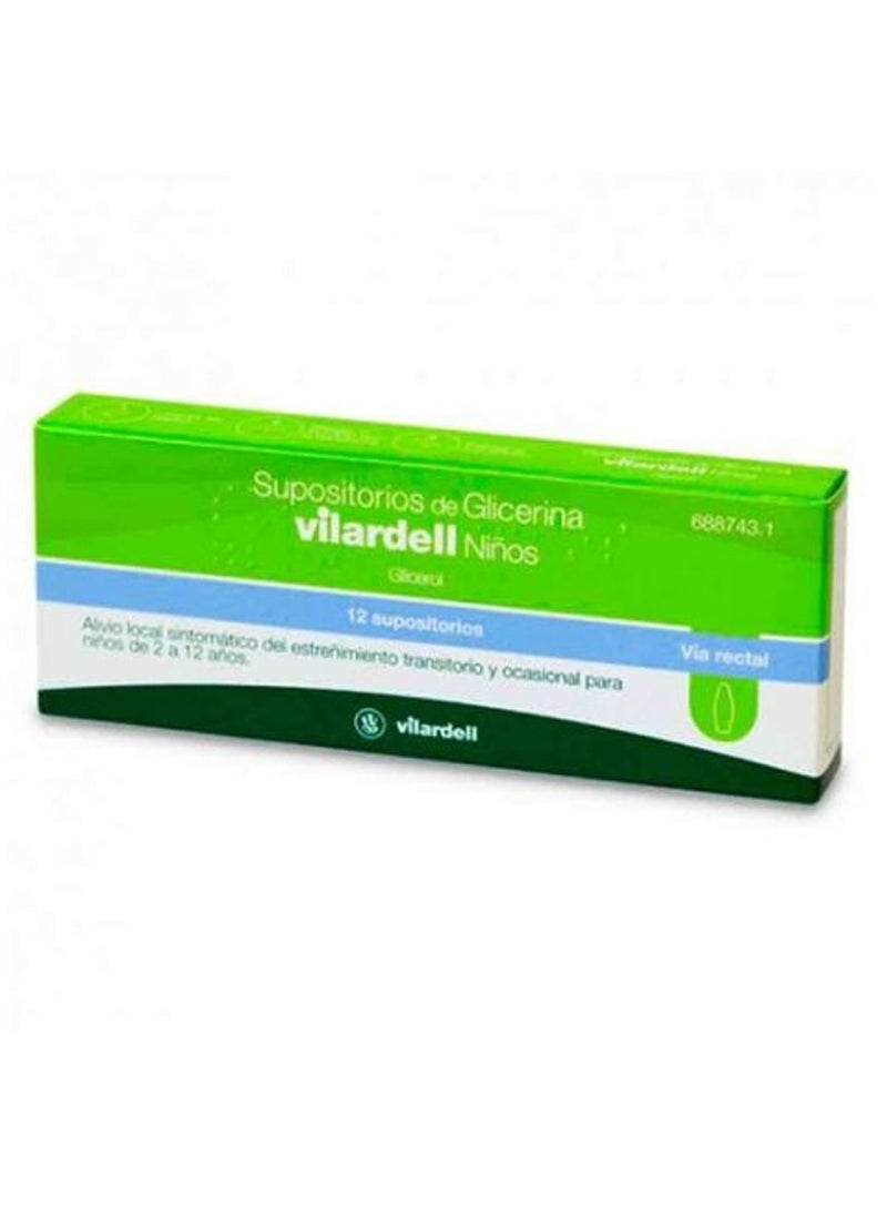 Vilardell Glycerin Suppository Child 12S 